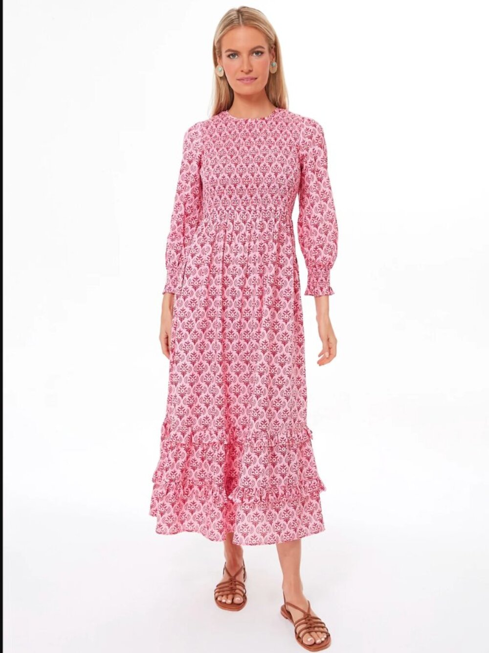 Tuckernuck Pink City Prints Mogul Rose Isabel Dress